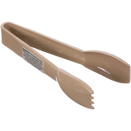 Carlisle Foodservice Tongs - 6 Beige Plastic For - Part# 460606 460606